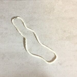 White Puka shell necklace